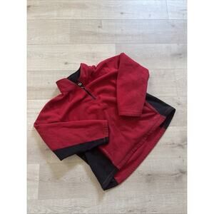 Men’s XL Athletic Works Red Half Zip Up Jacket
